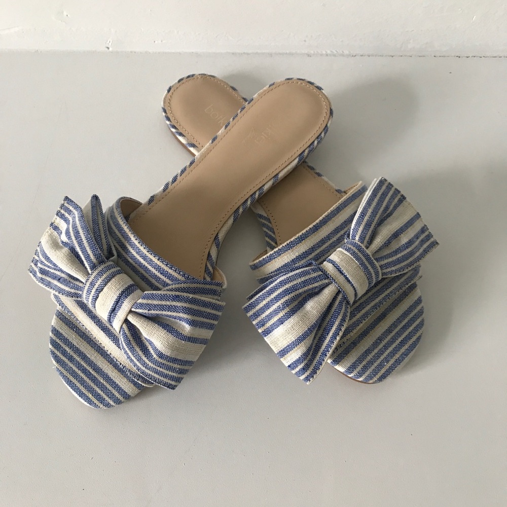 Botkier Striped Slides - Picture 2 of 5